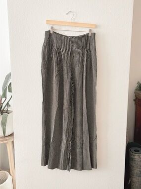 Maeve Black and White Polka Dot Pants